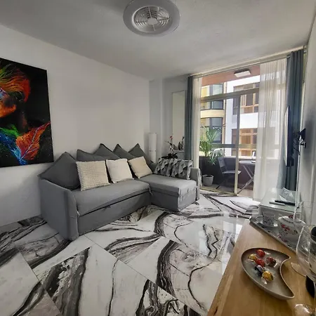 Apartamento 2 Bedrooms Flat + Balcony + Parking At Canteras