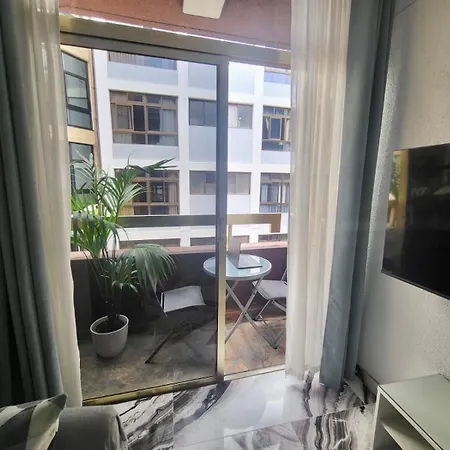 2 Bedrooms Flat + Balcony + Parking At Canteras Apartment *